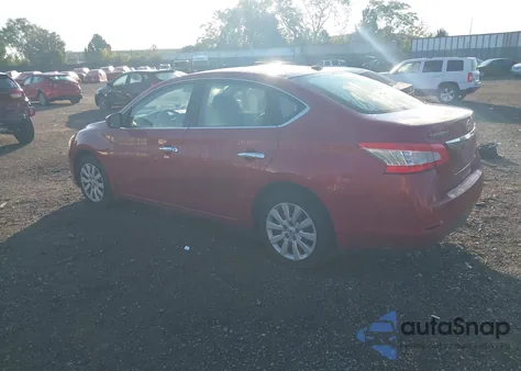 2013 Nissan Sentra Sv z USA, uszkodzony, nr VIN 3N1AB7AP2DL663410